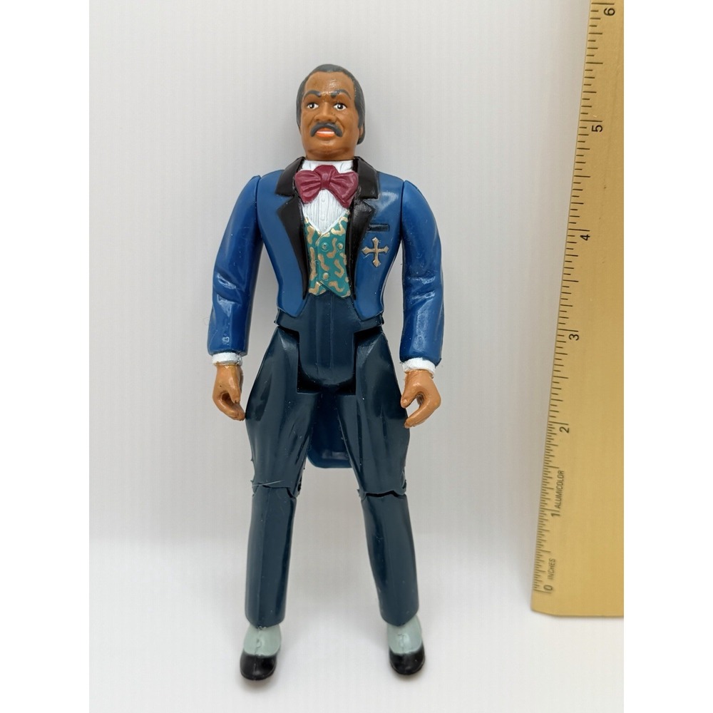 Vtg Peewee's Playhouse King Of Cartoons action Figure 6" Herman 1987 NO crown